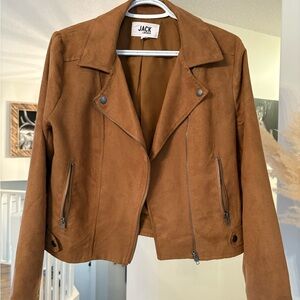 BB Dakota Women's Brown Suede Jacket